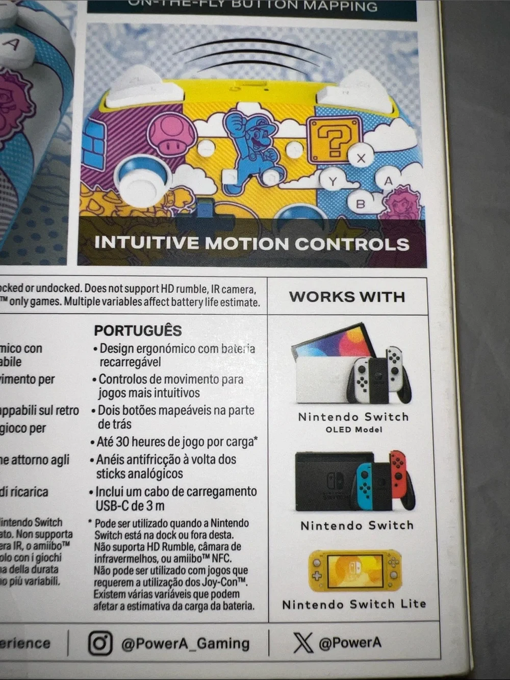 New Super Mario Nintendo wireless switch controller